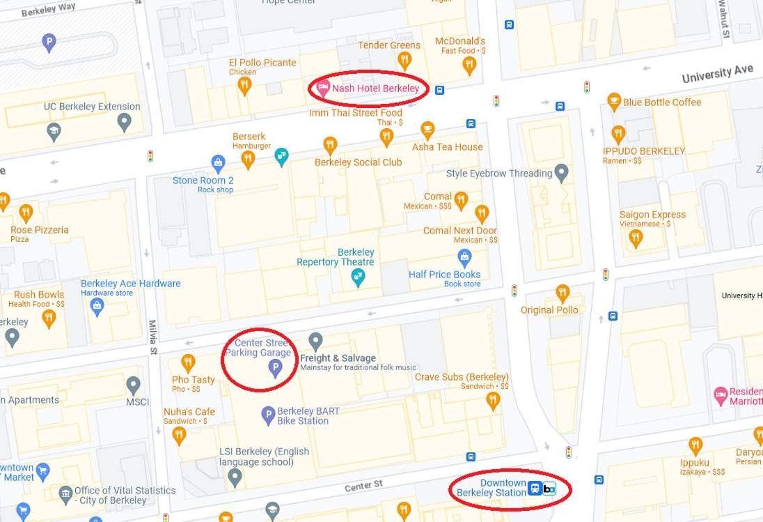 Nash Hotel Berkeley Zewnętrze zdjęcie